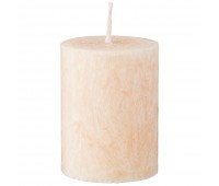 Свеча ароматическая стеариновая столбик cotton диаметр 6 см высота 8,5 см