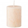 Свеча ароматическая стеариновая столбик cotton диаметр 6 см высота 8,5 см