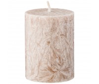 Свеча ароматическая стеариновая столбик  indian silk диаметр 6 см высота 8,5 см
