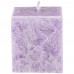 Набор ароматических стеариновых свечей из 3шт. lavender диаметр 4,5 см высота 5 см