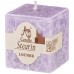 Набор ароматических стеариновых свечей из 3шт. lavender диаметр 4,5 см высота 5 см