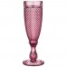 Набор бокалов для шампанского «гранат» из 6шт. серия «muza color» 150мл. / в=20 см (кор=4наб.)