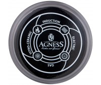 Чайник agness эмалированный, серия deluxe, 1,1л, подходит для индукции