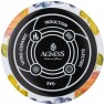 Кастрюля эмалированная agness с крышкой, серия фландрия  3,8л, диа.20см