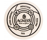 Чайник agness эмалированный, серия тюдор 2,2л