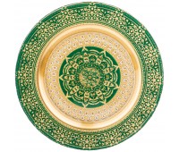 Тарелка «jasmin» green 28 cm без упаковки (мал 6шт)