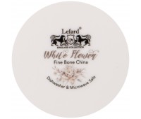 Чайная пара lefard «white flower» 2 пр. 500 мл серая (кор=24наб.)