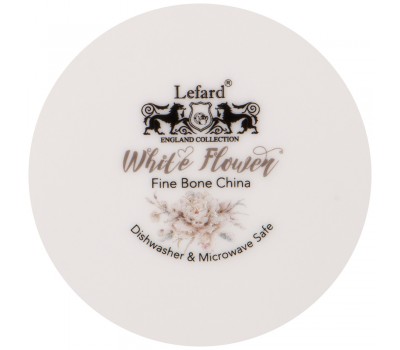 Чайная пара lefard «white flower» 2 пр. 500 мл серая (кор=24наб.)