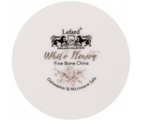 Блюдо овальное lefard «white flower» 26,5*18 см (кор=36шт.)
