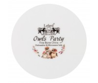 Набор тарелок закусочных lefard «owls party» 2 шт. 23 см (кор=12наб.)