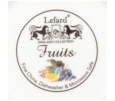 Блюдо овальное с ручками lefard «фрукты» 36,5*21*6 см (кор=6шт.)