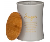 Емкость для сыпучих продуктов agness «тюдор» «сахар» диаметр=11 см высота=14 см
