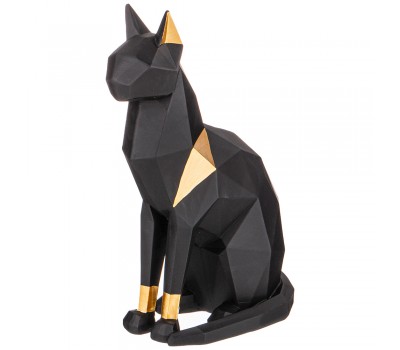 Статуэтка «кошка» 13*9*25 см. серия «оригами» (кор=8шт.)