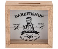 Копилка для мужчин «barbershop» 15*5*15 см