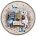 Подставка под горячее коллекция «blue cats» диаметр=10,3 см