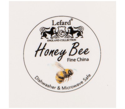 Тарелка закусочная lefard «honey bee» 20,5 см (кор=24шт.)