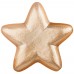 Блюдо «star» gold shiny 22см